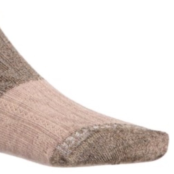 SmartWool XL Women’s Colorblock Tan Brown Everyday Merino Wool Blend Crew Socks - Picture 5 of 13